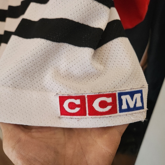 NHL CCM CHICAGO BLACKHAWKS. Stan Makita jeresy - Picture 3 of 4